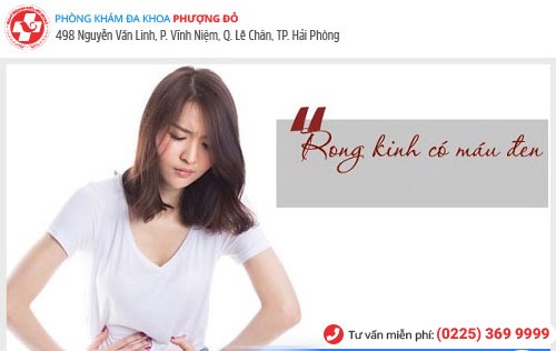 Rong kinh có màu đen là dấu hiệu nhiều bệnh nguy hiểm Rong kinh có màu đen là dấu hiệu nhiều bệnh nguy hiểm