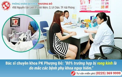 rong kinh có thể là do bệnh phụ khoa rong kinh có thể là do bệnh phụ khoa