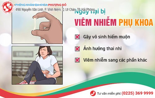 Viêm phụ khoa gây ra nhiều biến chứng nguy hiểm Viêm phụ khoa gây ra nhiều biến chứng nguy hiểm