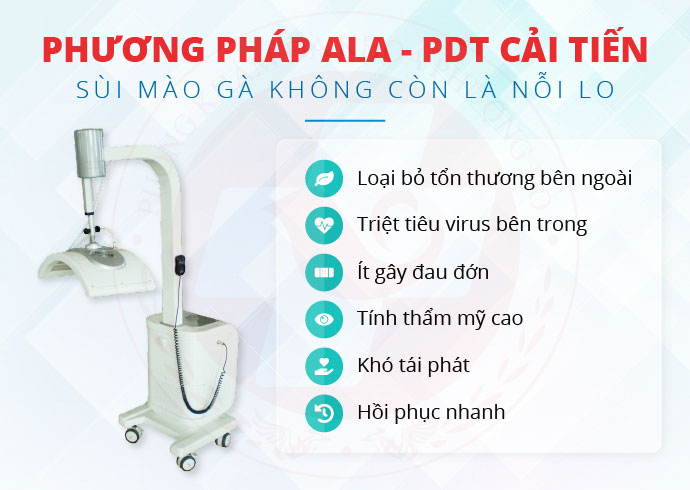 cách chữa sùi mào gà