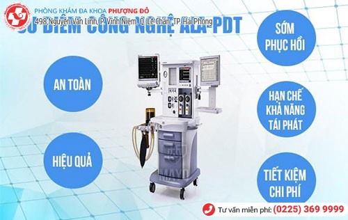 chữa sùi mào gà bằng công nghệ ALA - PDT