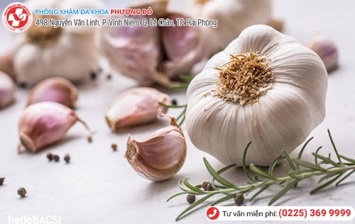 chữa sùi mào gà bằng tỏi