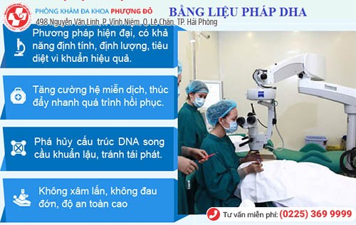 trị lậu bằng công nghệ gene DHA