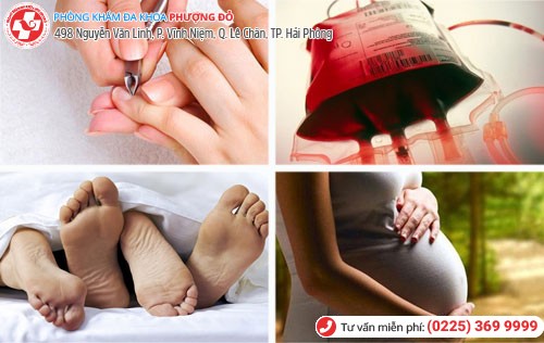4 con đường lây truyền bệnh hoa liễu Con đường truyền bệnh hoa liễu