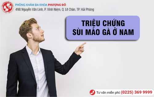 Triệu chứng sùi mào gà ở nam Triệu chứng sùi mào gà ở nam