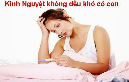 kinh nguyệt không đều